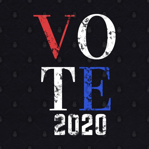 VOTE 2020 Distressed Design by Thedesignstuduo
